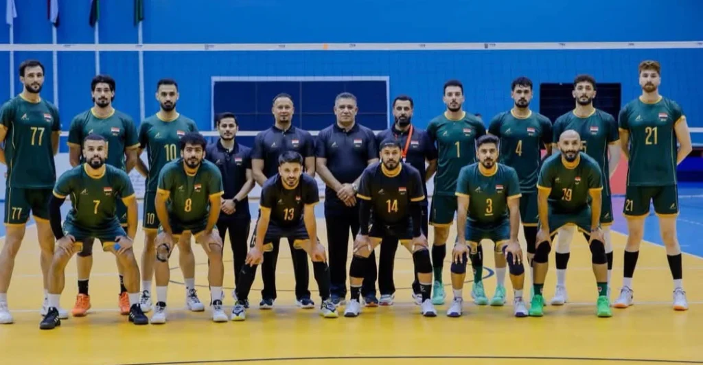 العراق-يبلغ-نصف-نهائي-بطولة-غرب-آسيا-للكرة-الطائرة-بفوز-على-لبنان