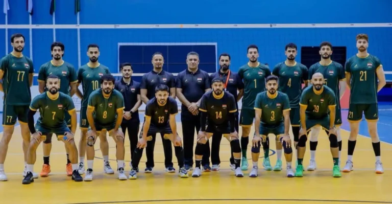 العراق-يبلغ-نصف-نهائي-بطولة-غرب-آسيا-للكرة-الطائرة-بفوز-على-لبنان