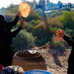 ذي-قار.-نساء-“آل-جويبر”-يشعلن-“تنانير”-قبل-الفجر-لخدمة-زوار-الأربعين-(صور)