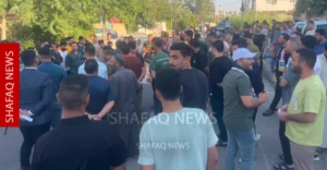 “لا-مكان-لدفن-موتانا”.-أهالي-بهرز-يتظاهرون-والمقبرة-تتصدر-المطالب-(صور)