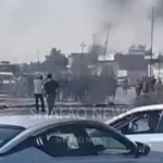 محتجون-يقطعون-طريق-“كركوك-–-يايجي”-للمطالبة-بحلول-عاجلة-لأزمة-الكهرباء-(فيديو)