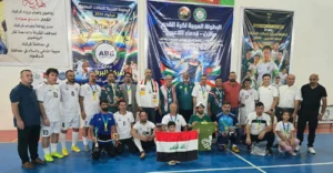 العراق-يتوج-بطلاً-للبطولة-العربية-لخماسي-كرة-القدم-للرواد
