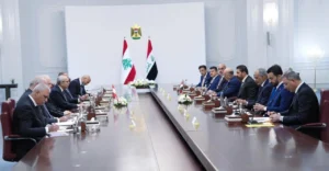 الزيدي-وسلام-يترأسان-مباحثات-عراقية-–-لبنانية-لتعزيز-التعاون-والتنسيق-المشترك
