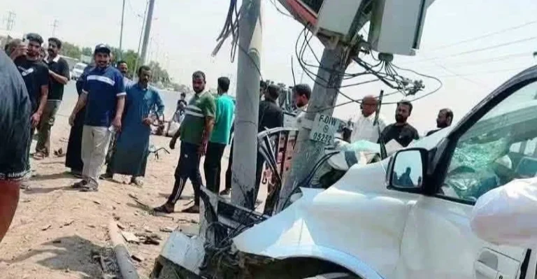 مصرع-6-زوار-بحادث-سير-مروع-في-الديوانية