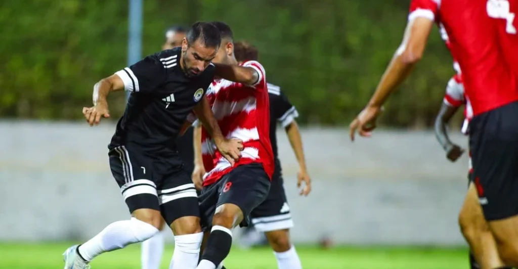 الزوراء-يخسر-أمام-بلدية-المحلة-ودياً-في-معسكره-التدريبي-بمصر