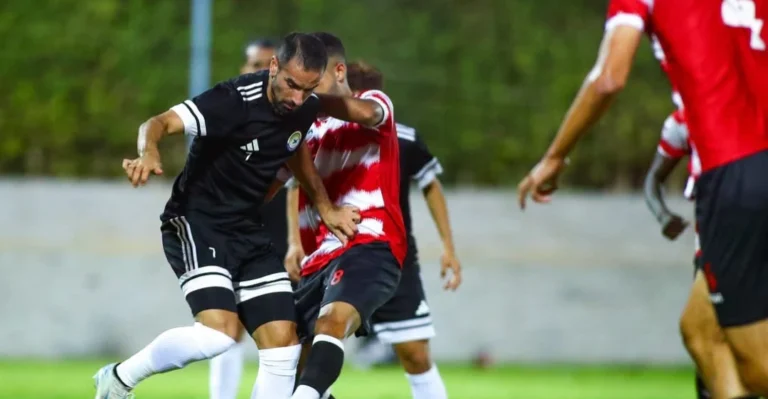 الزوراء-يخسر-أمام-بلدية-المحلة-ودياً-في-معسكره-التدريبي-بمصر