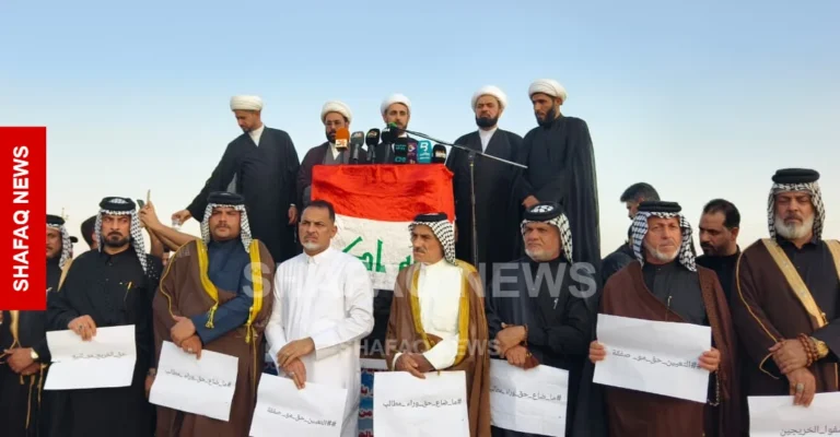 حراك-شمال-البصرة-يرفع-5-مطالب-ويهدد-بإغلاق-الشوارع-والحقول-النفطية