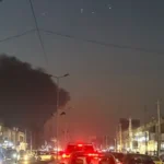 النيران-تجدد-اشتعالها-في-موقع-حادث-الصهريج-على-سريع-الشعلة-ببغداد