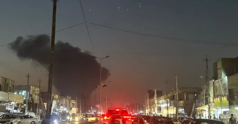النيران-تجدد-اشتعالها-في-موقع-حادث-الصهريج-على-سريع-الشعلة-ببغداد