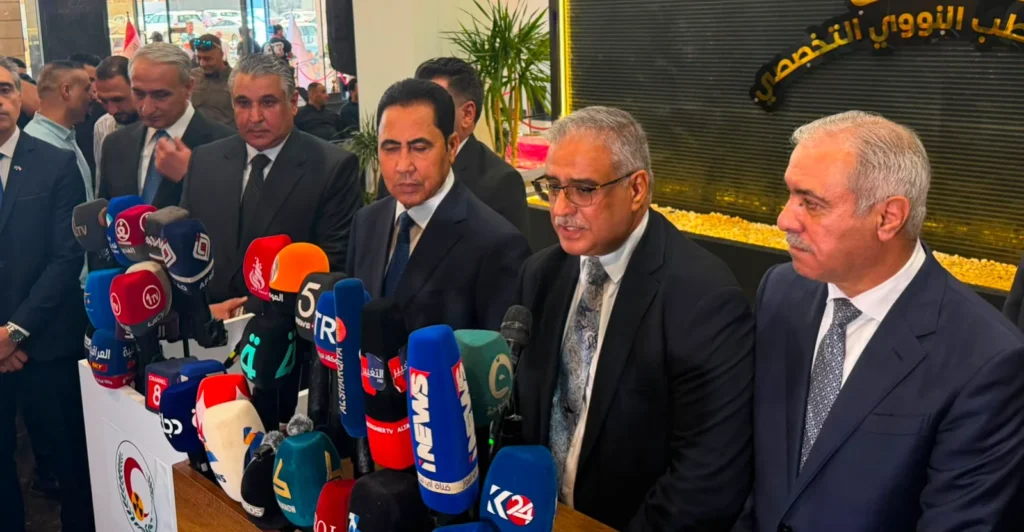 بحضور-حكومي-وتخصصي.-تدشين-مستشفى-الأورام-والطب-النووي-في-نينوى