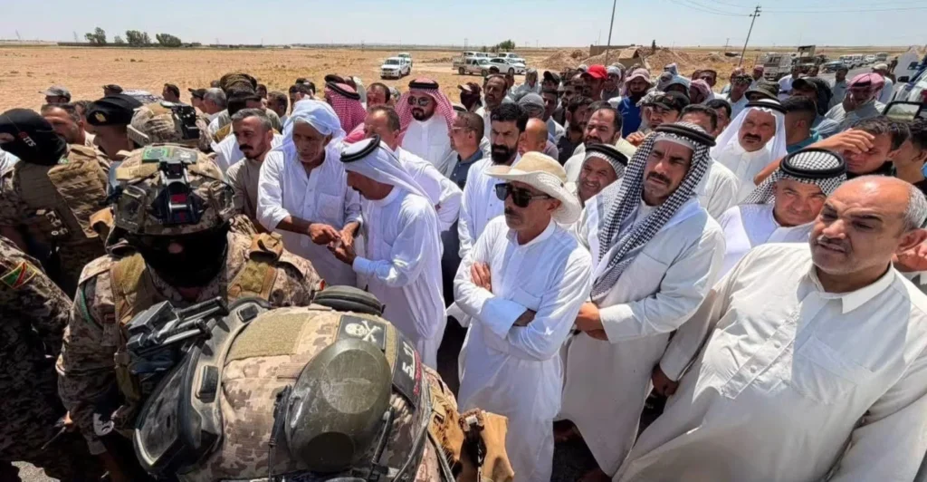محولات-“آبار-الطبج”-تفجر-جدلاً-في-جلولاء.-الأهالي-يحتجون-بعد-دعوة-للتدقيق-(صور)