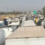 سائقو-شاحنات-يغلقون-طريقا-حيوياً-في-كركوك-وفلاحو-الأنبار-والمثنى-يتظاهرون