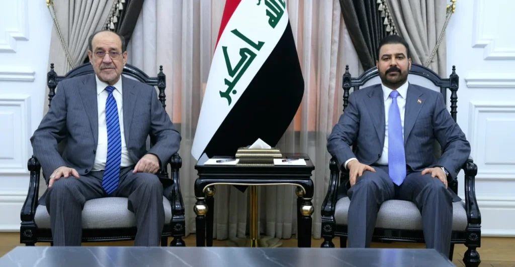 الزيدي-يبحث-مع-المالكي-مكافحة-الفساد-وحصر-السلاح-بيد-الدولة