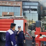 بغداد-وكربلاء.-السيطرة-على-حريقين-بمطعم-ومحل-تجاري-(فيديو)