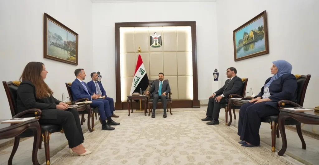 الزيدي-لسفير-إيطاليا:-نسعى-للاستفادة-من-التقدم-التكنولوجي-في-أوروبا