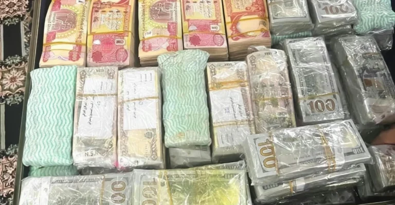 بعد-الجميلي.-ضبط-نحو-9-مليارات-دينار-وسبائك-ذهب-في-منازل-وكيل-وزير-الكهرباء-(صور-+-فيديو)