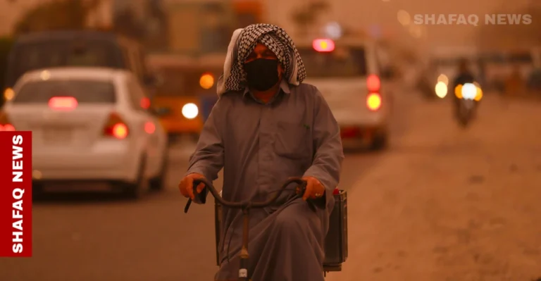 “عاصفة-ترابية”-تقترب-من-واسط-وجنوب-العراق-وتحذيرات-من-تدهور-الرؤية