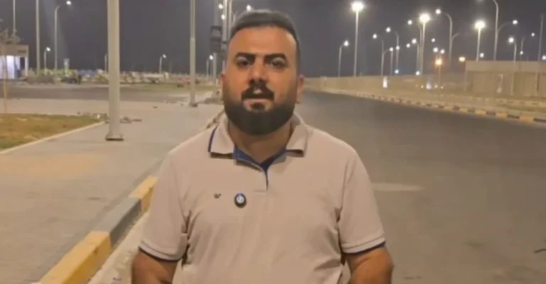 إعلامي-يعلن-الإضراب-عن-الطعام-احتجاجاً-على-تمديد-توقيفه-في-البصرة