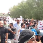 موظفو-عقود-التربية-يتظاهرون-أمام-المالية-للمطالبة-بالتثبيت-(صور)