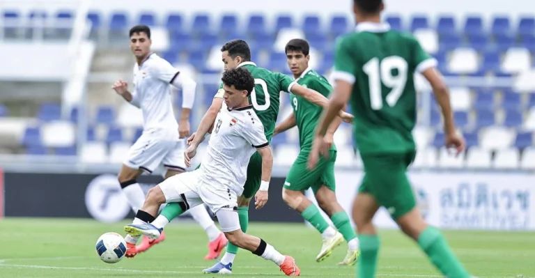منتخب-شباب-العراق-يتلقى-أول-خسارة-في-التصفيات-الآسيوية-أمام-تركمانستان