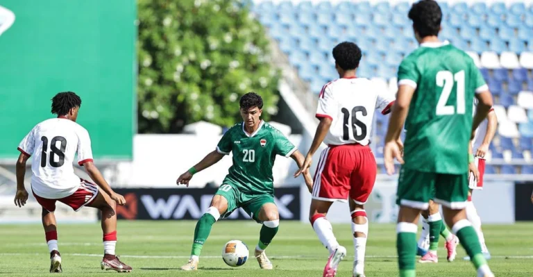 المنتخب-العراقي-ينتصر-على-نظيره-الإماراتي-في-تصفيات-آسيا-للشباب
