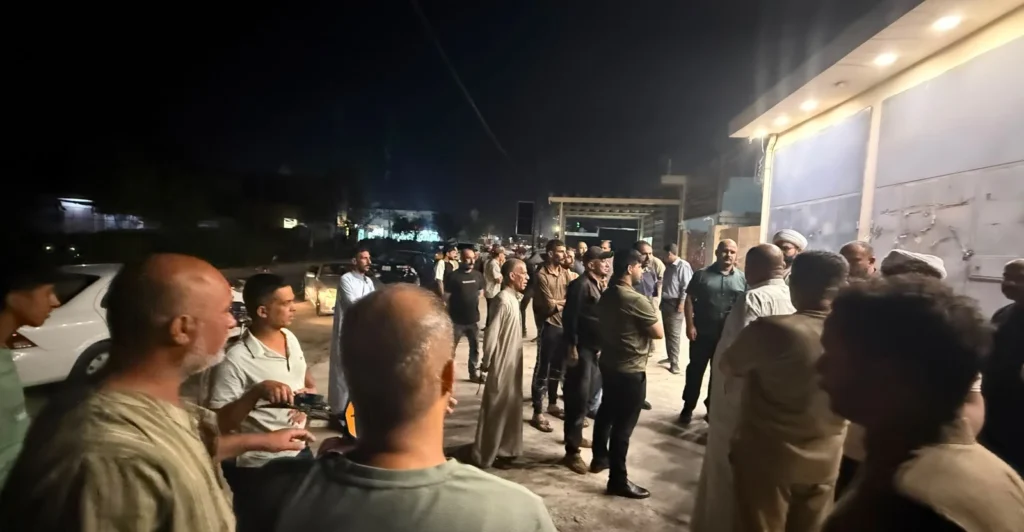 ديالى.-مواطن-يحتج-ضد-افتتاح-محل-مشروبات-كحولية-قرب-منزله