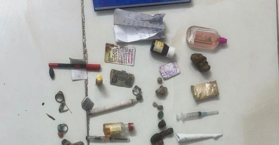 القبض-على-متهم-بممارسة-السحر-والشعوذة-بالجرم-المشهود-في-بغداد