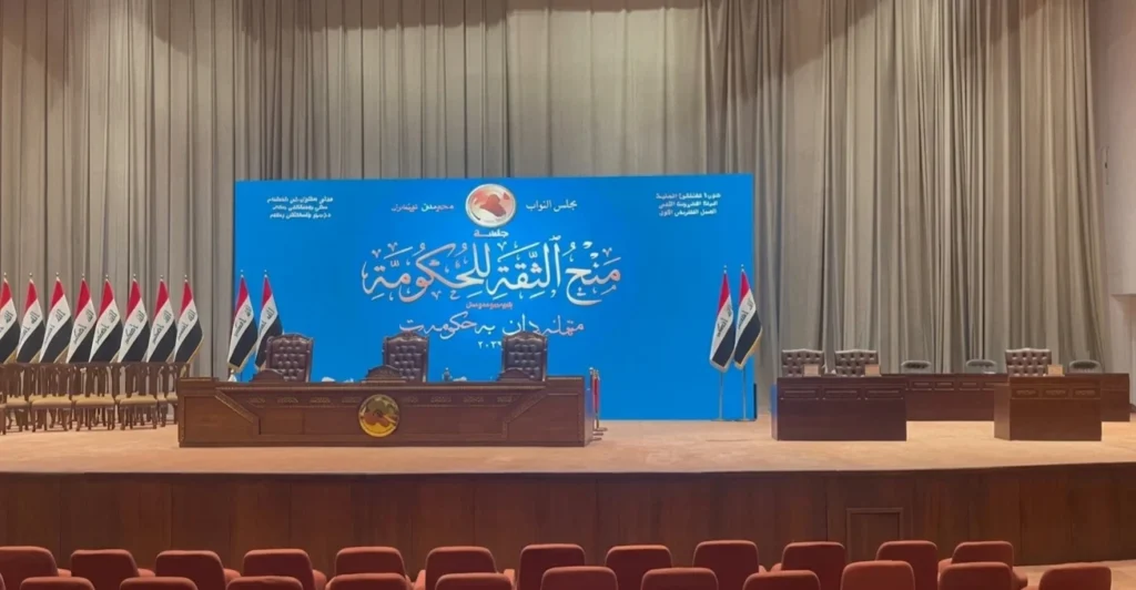 خفايا-لقاءات-الزيدي-وقادة-الكتل:-دمج-وزارات-وهيئات-وتعديل-قانون-الحشد