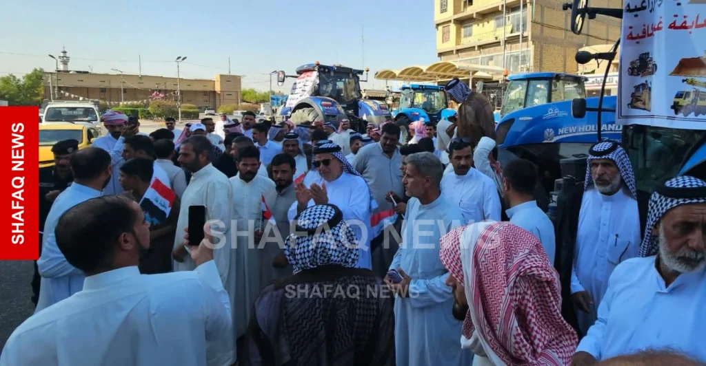 مزارعون-وأصحاب-معامل-يتظاهرون-جنوبي-العراق