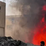نينوى.-ارتفاع-حصيلة-انفجار-معمل-الألبان-إلى-8-جرحى-بينهم-4-نساء(فيديو)