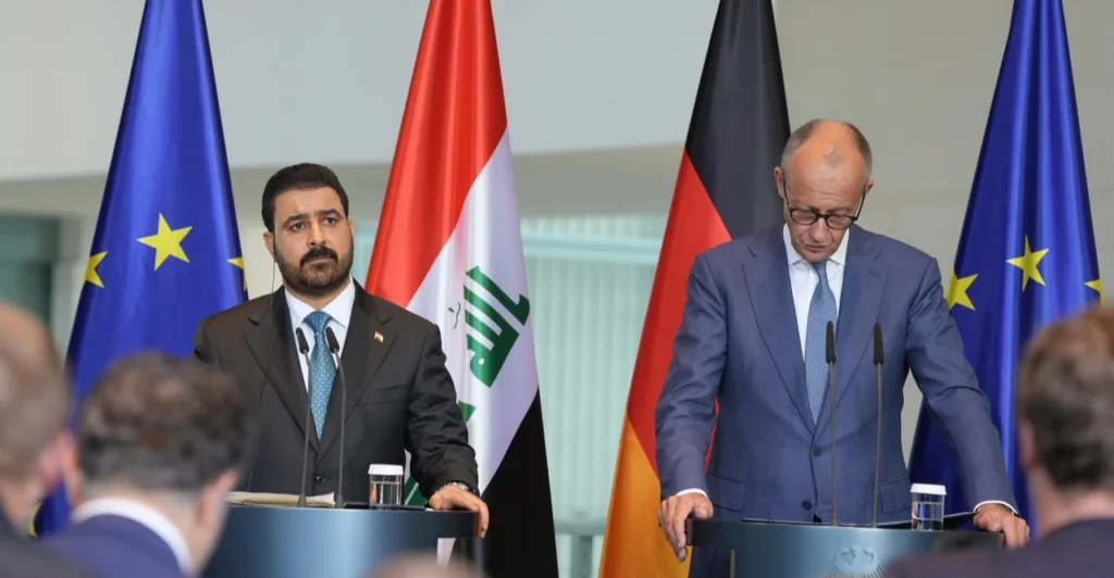 الزيدي:-الشراكة-مع-ألمانيا-ثنائية-والعراق-سيصدر-النفط-لأوروبا-عبر-سوريا-وتركيا
