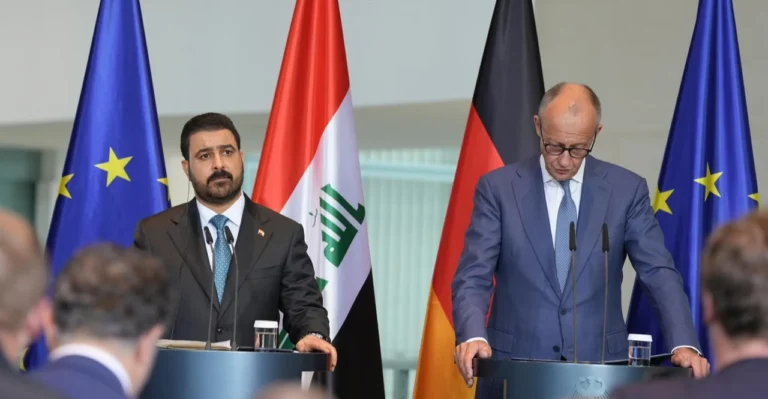 الزيدي:-الشراكة-مع-ألمانيا-ثنائية-والعراق-سيصدر-النفط-لأوروبا-عبر-سوريا-وتركيا