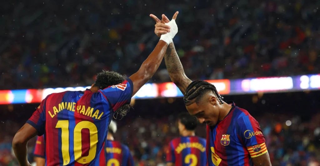 هاتريك-رافينيا-يقود-برشلونة-لاكتساح-راسينغ-بسباعية