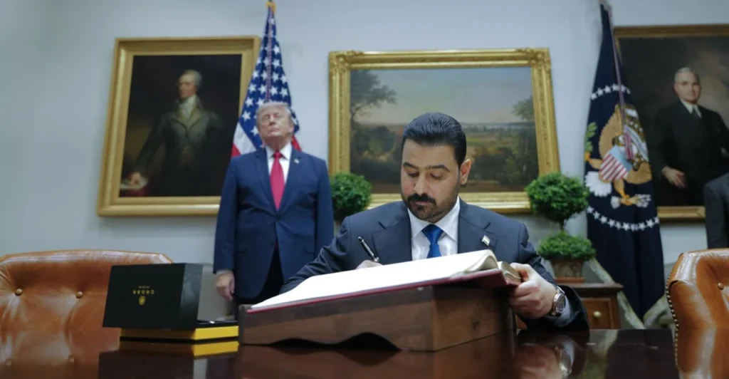 الزيدي-يحمل-تعهدات-جديدة-لترمب-بشأن-سلاح-الفصائل-مستبقاً-مهلة-30-أيلول-(خاص)
