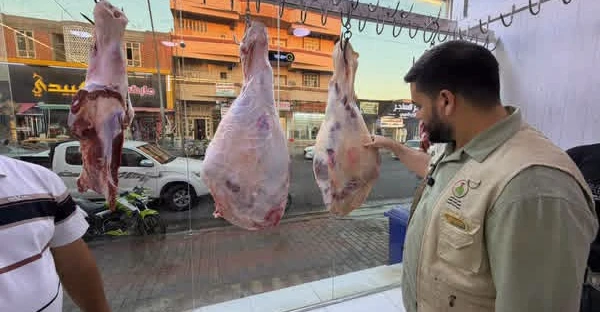 حملات-“اللحوم-التالفة”.-الرمادي-تغلق-3-محال-وتتلف-30-كغم