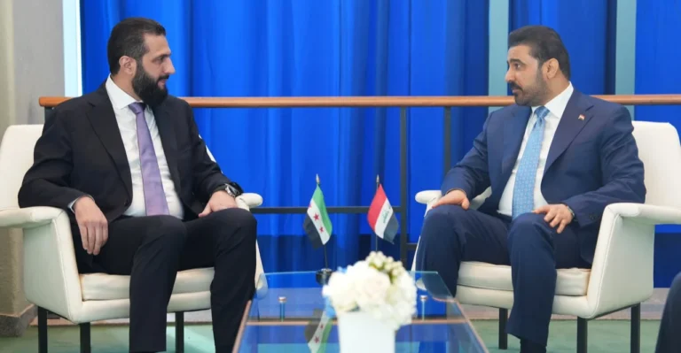 الزيدي-والشرع-يبحثان-في-نيويورك-العلاقات-الثنائية-وخفض-التوتر-الإقليمي