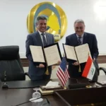 العراق-وأميركا-يوقعان-اتفاق-تسليم-موقع-الدعم-الدبلوماسي-في-مطار-بغداد