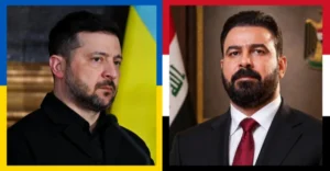 زيلينسكي-للزيدي:-نسعى-لإثراء-الحوار-الأوكراني-العراقي-بنتائج-ملموسة-وعملية