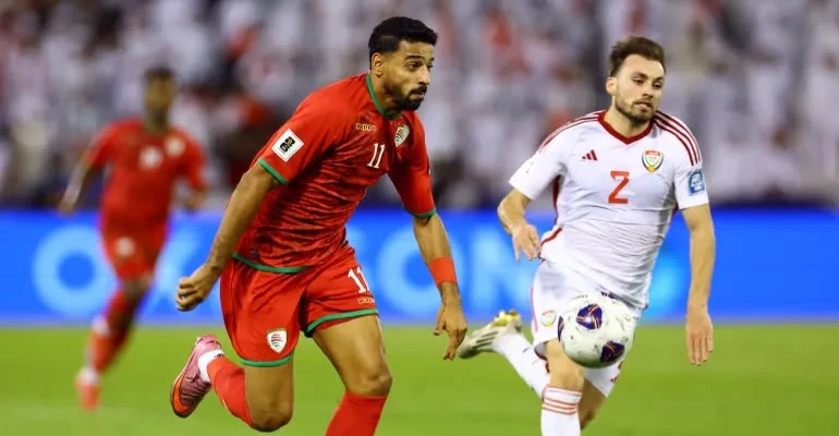 الإمارات-تتجاوز-عُمان-وتضرب-موعداً-مع-السعودية-في-نهائي-خليجي-27