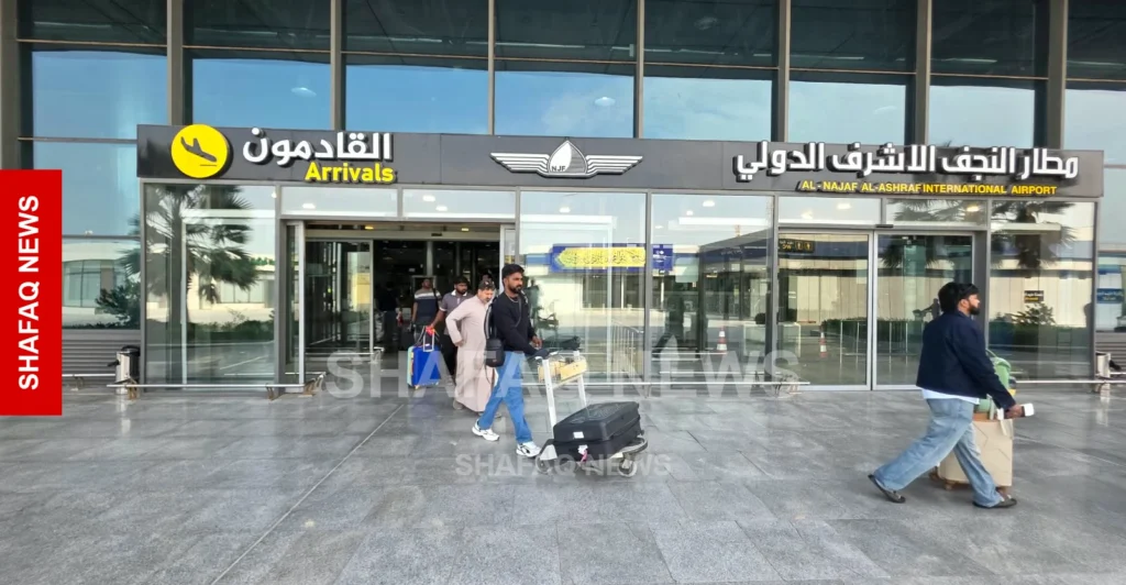 بعد-توقف-لأكثر-من-أسبوع.-الطيران-الإيراني-يستأنف-رحلاته-إلى-مطار-النجف-(صور)