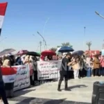 تظاهرة-للمحاضرين-المجانيين-أمام-مبنى-محافظة-كركوك-لحسم-ملفهم-الوظيفي