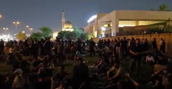 إعلان-اعتصام-مفتوح-لحملة-الشهادات-العليا-والأوائل-في-بغداد-(فيديو)