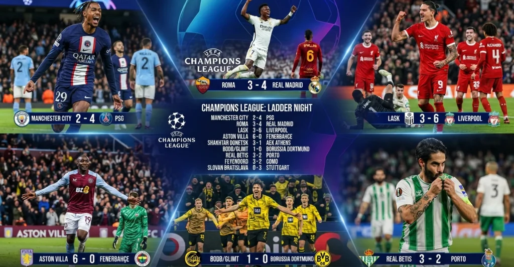 ليلة-الأبطال-التاريخية.-46-هدفاً-وسقوط-السيتي-وريمونتادا-مدريدية-وإعصار-ليفربول