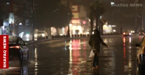 الليلة-وغداً.-توقعات-الأمطار-وبؤر-غزارتها-في-العراق