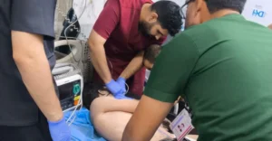 الأنبار.-إصابة-خمسة-أشخاص-بتسمم-خطير-إثر-سقوطهم-في-خزان-للمياه-الثقيلة