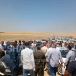 سائقو-الشاحنات-يقطعون-طريق-كركوك-–-السليمانية-بسبب-توقف-السونار