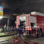 حريق-كبير-يلتهم-مطعماً-جنوب-غربي-كركوك