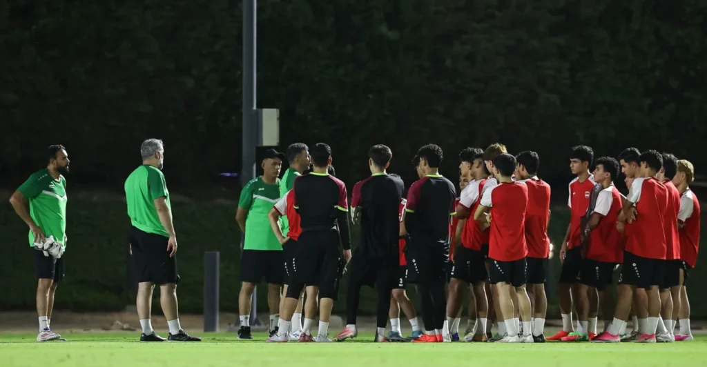 منتخب-العراق-تحت-17-عاماً-يكمل-تحضيراته-لمواجهة-السعودية-غداً