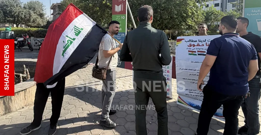تظاهرة-شعبية-وسط-كركوك-تطالب-بإلغاء-مجلس-المحافظة-و7000-درجة-وظيفية