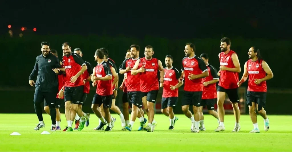 الإعلان-عن-تشكيلة-رواد-العراق-لمواجهة-عُمان-في-خليجي-القدامى